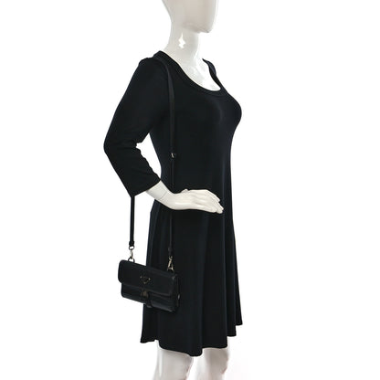 Prada Re-Nylon Saffiano Smartphone Case Crossbody Black 2 of 8