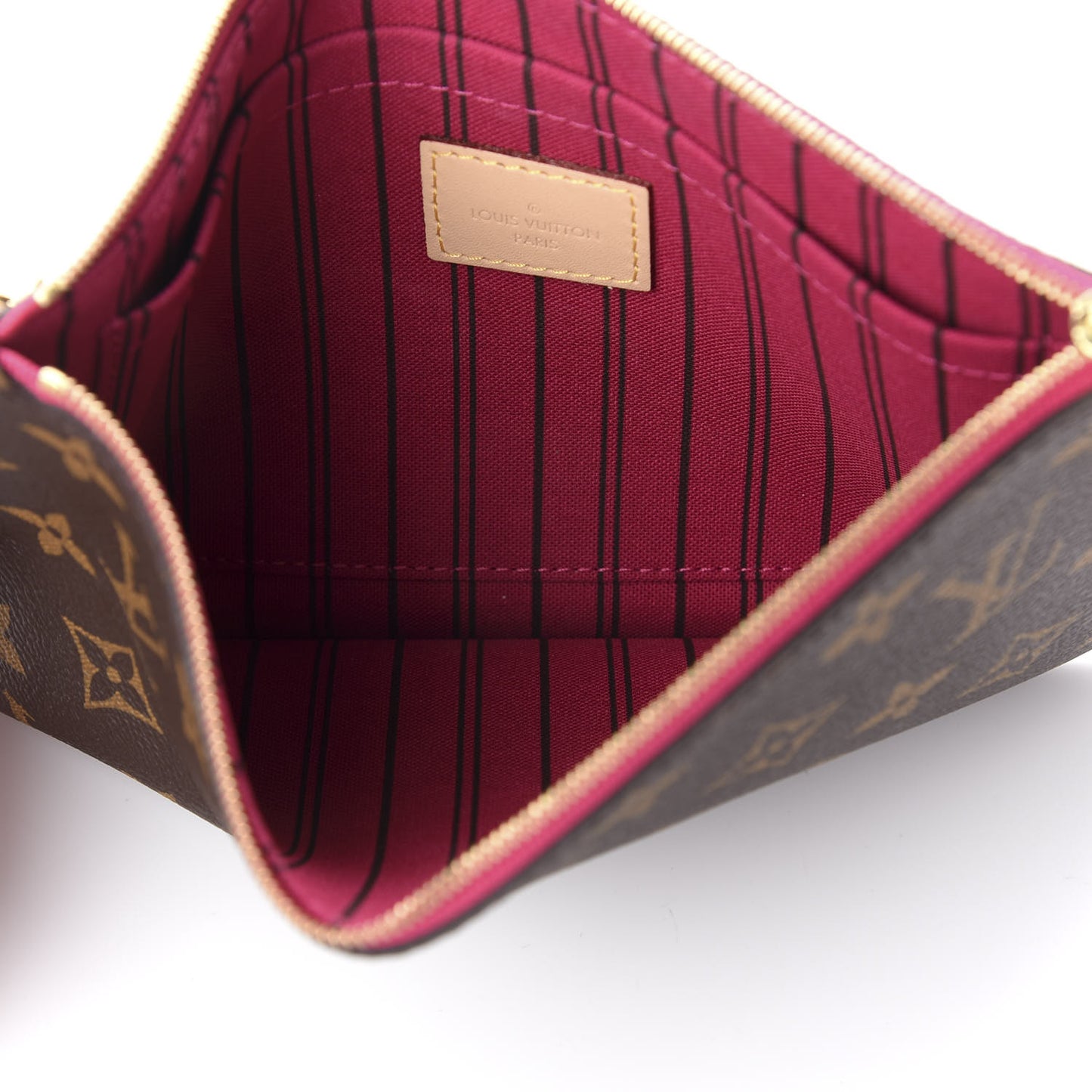 Monogram Neverfull MM GM Pochette Pivoine