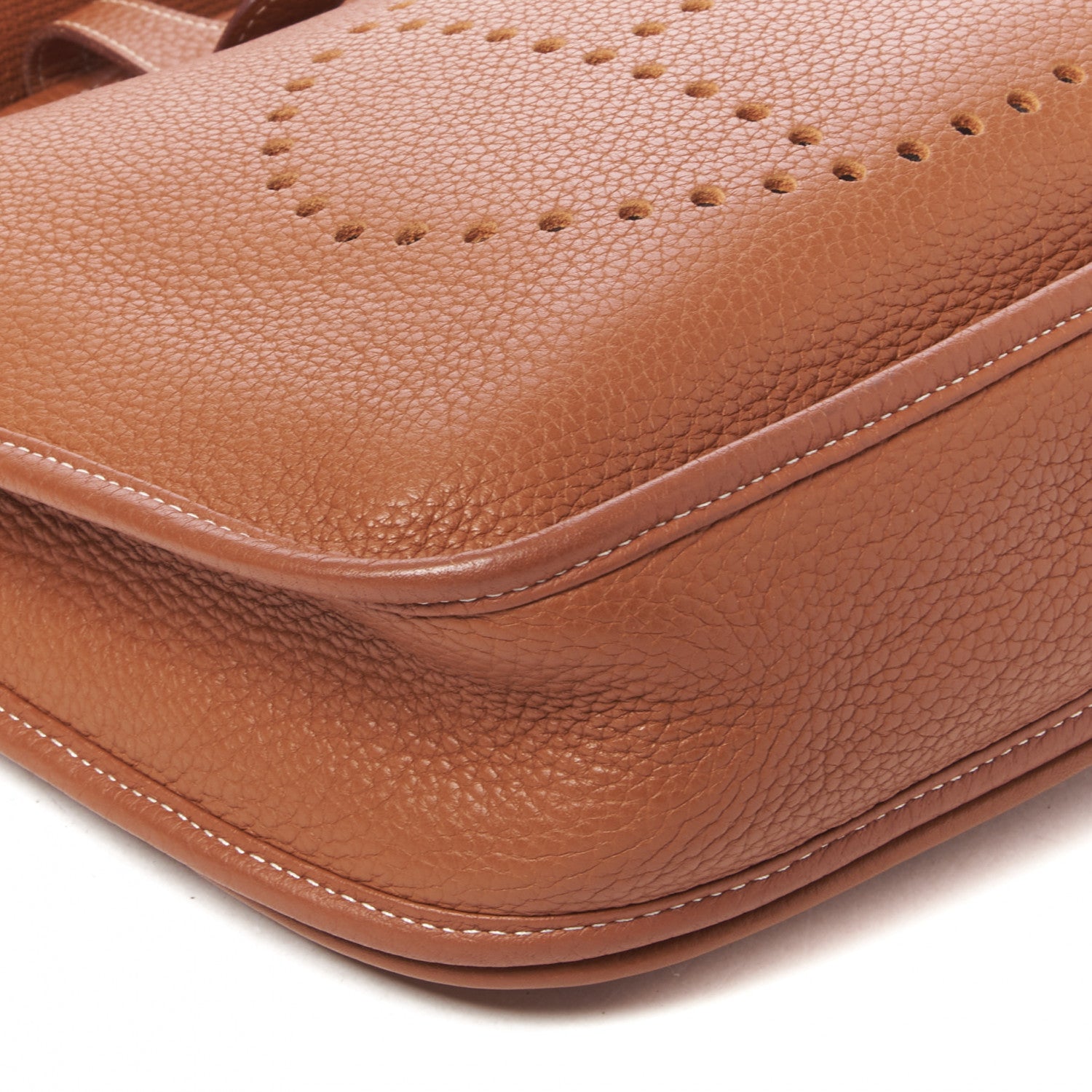 Hermes Taurillon Clemence Evelyne III PM Gold 5 of 8