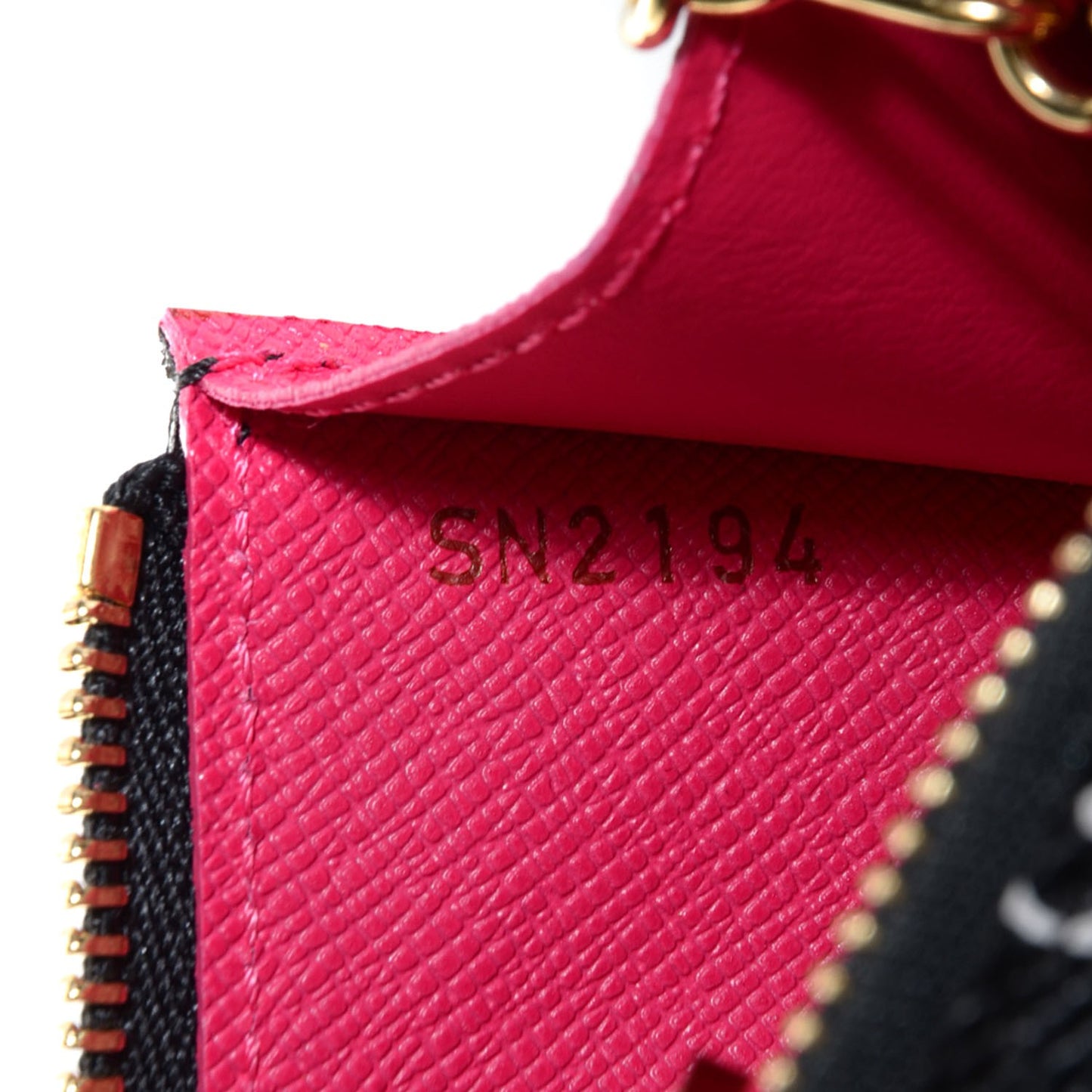 Monogram Multicolor Key Pouch Black Grenade
