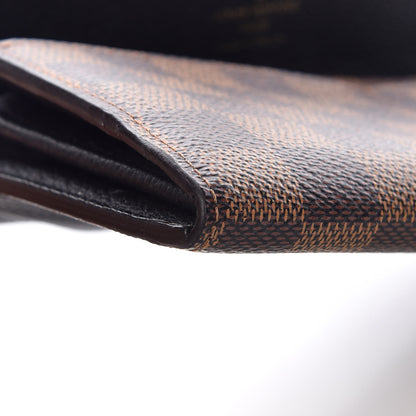 Louis Vuitton Damier Ebene Clapton Wallet Black 13 of 15