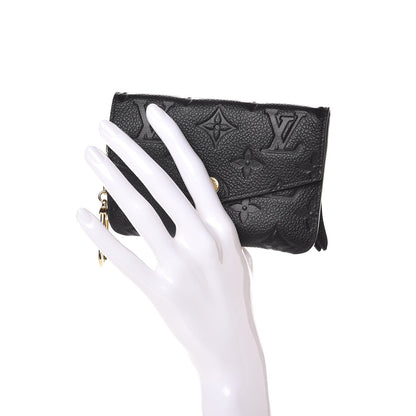 Louis Vuitton Empreinte Key Pouch Black 2 of 6