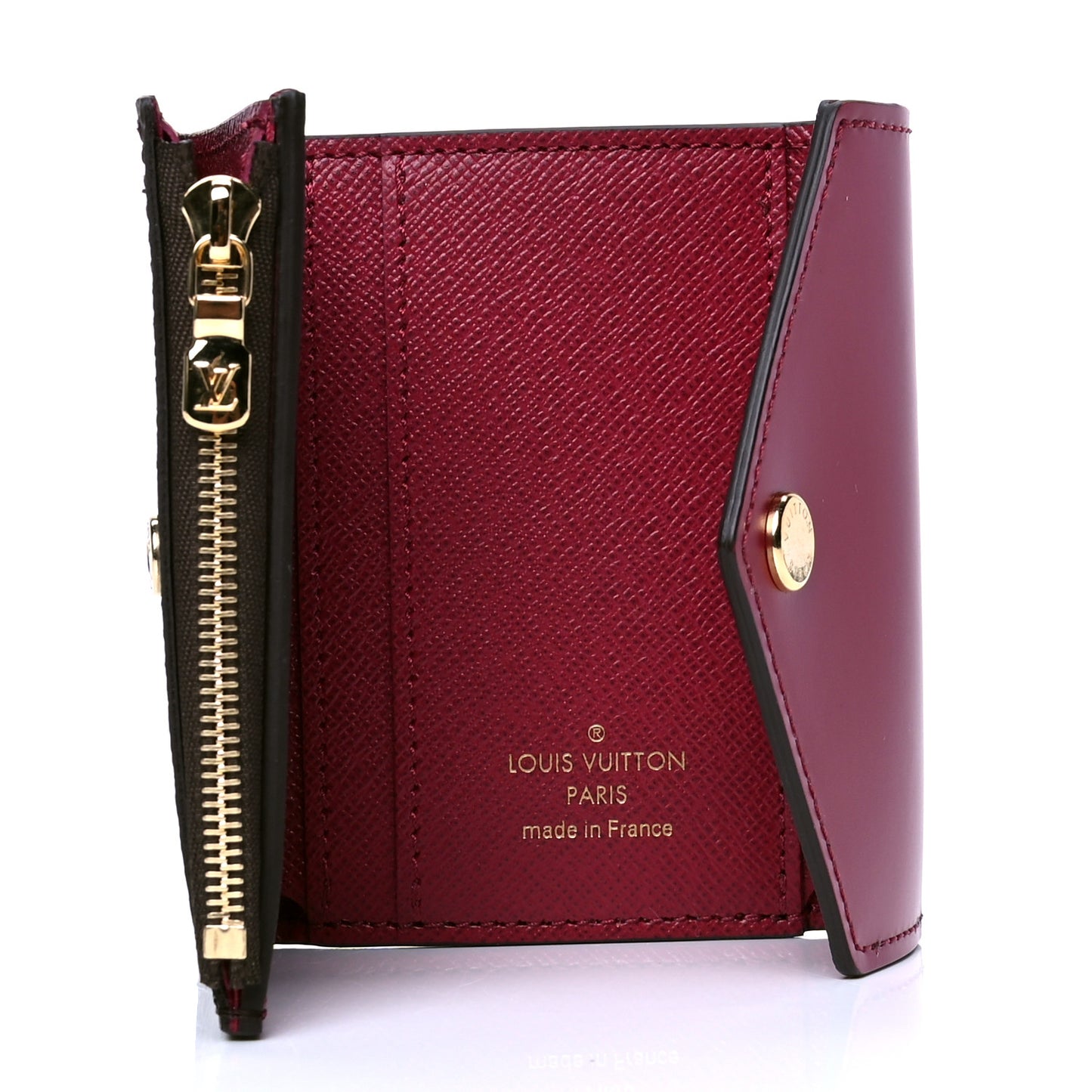 Monogram Zoe Wallet Fuchsia