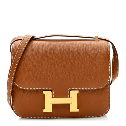 Hermes Epsom Constance 18 Gold 1 of 8