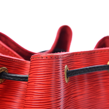 Louis Vuitton Epi Petit Noe Red Black 14 of 21
