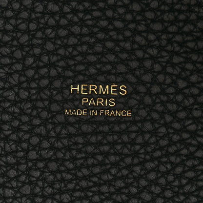 Hermes Taurillon Clemence Picotin Lock 18 PM Black 6 of 12