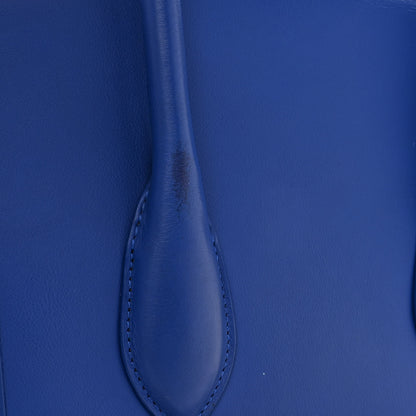 Alexander McQueen Sweet Calfskin Small Heroine 30 Blue 10 of 10