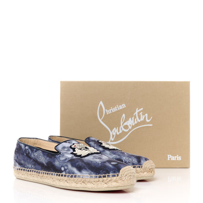 Christian Louboutin Nanou Orlato Donna Espadrilles 38 Multicolor Navy 10 of 10