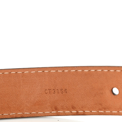 Louis Vuitton Monogram 25mm LV Initiales Belt 85 34 5 of 7