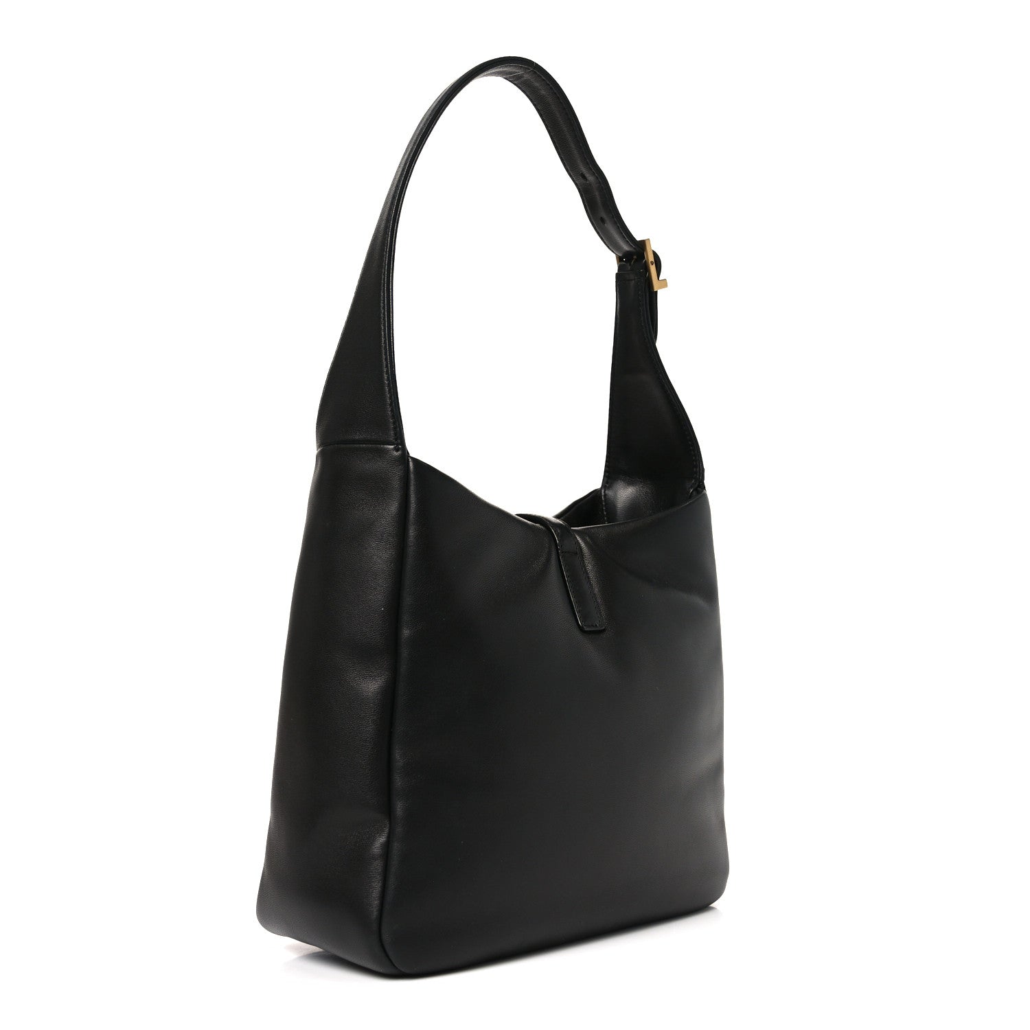 Saint Laurent Padded Lambskin Small Le 5 A 7 Supple Hobo Black 3 of 11