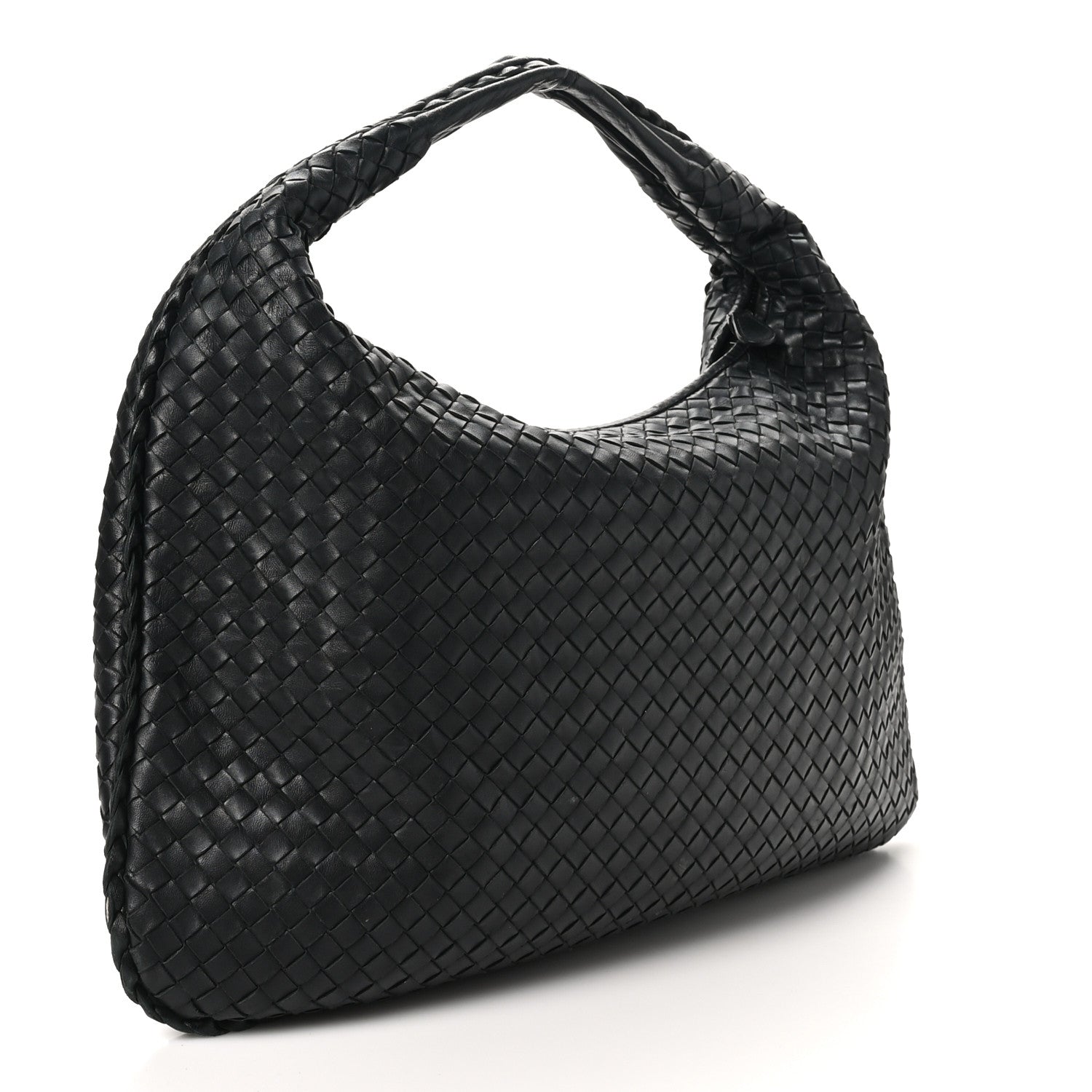 Bottega Veneta Nappa Intrecciato Large Veneta Hobo Black 4 of 10