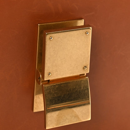 Celine Natural Calfskin Medium Classic Box Flap Bag Tan 11 of 11