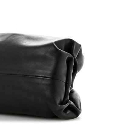 Bottega Veneta Smooth Butter Calf The Pouch Oversized Clutch Black 10 of 10