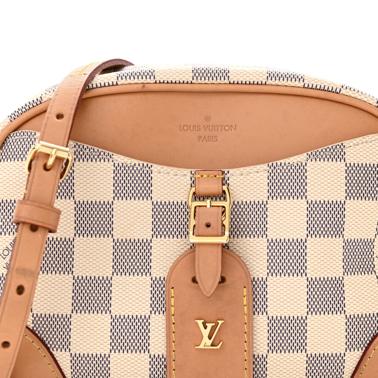 Louis Vuitton Damier Azur Mini Deauville 7 of 12
