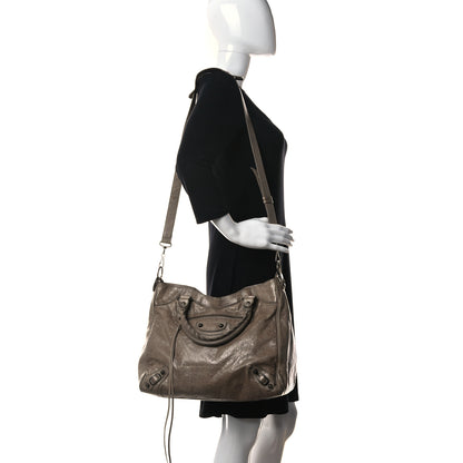 Balenciaga Agneau Classic Hardware Velo Gris Poivre 2 of 17