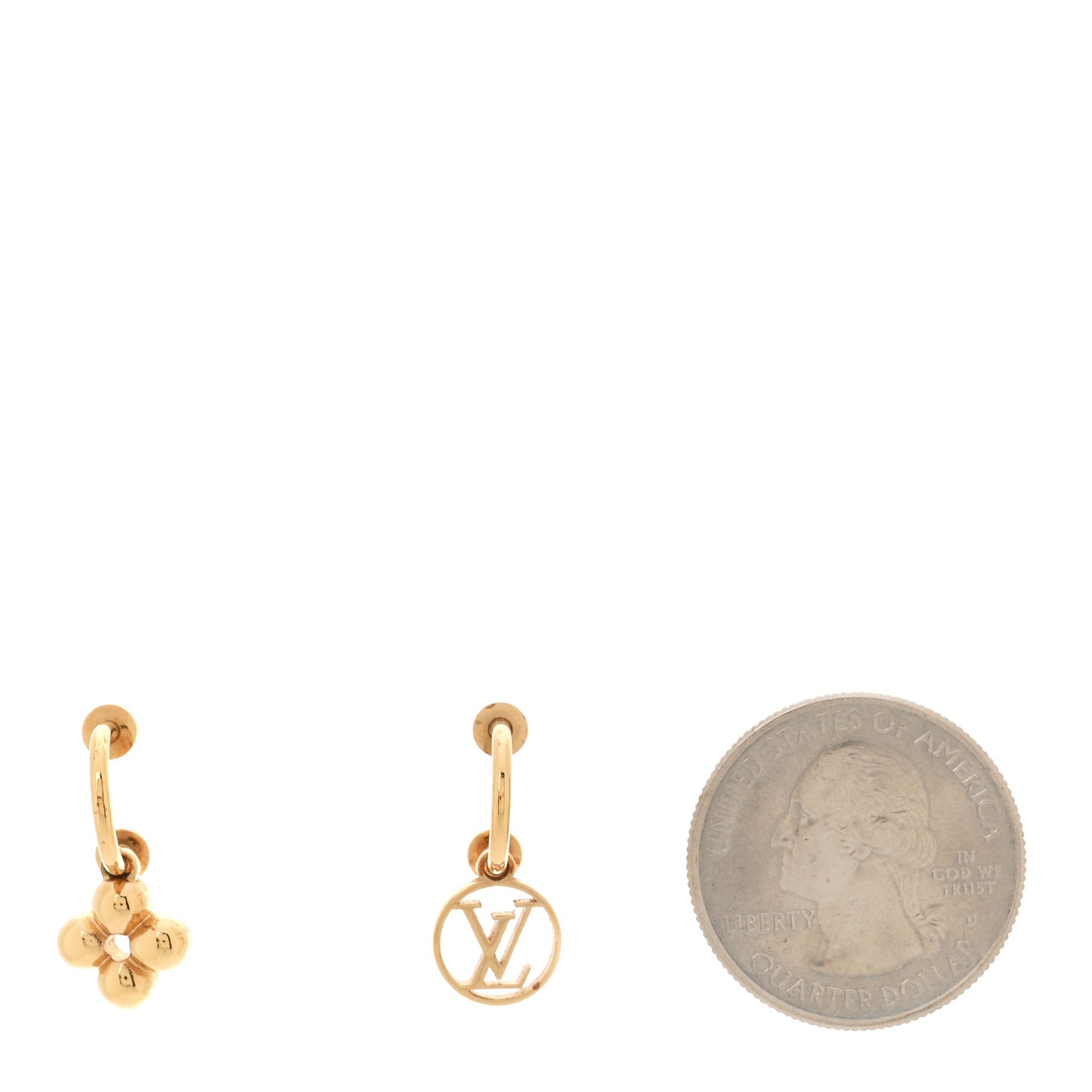 Brass Blooming Earrings Gold
