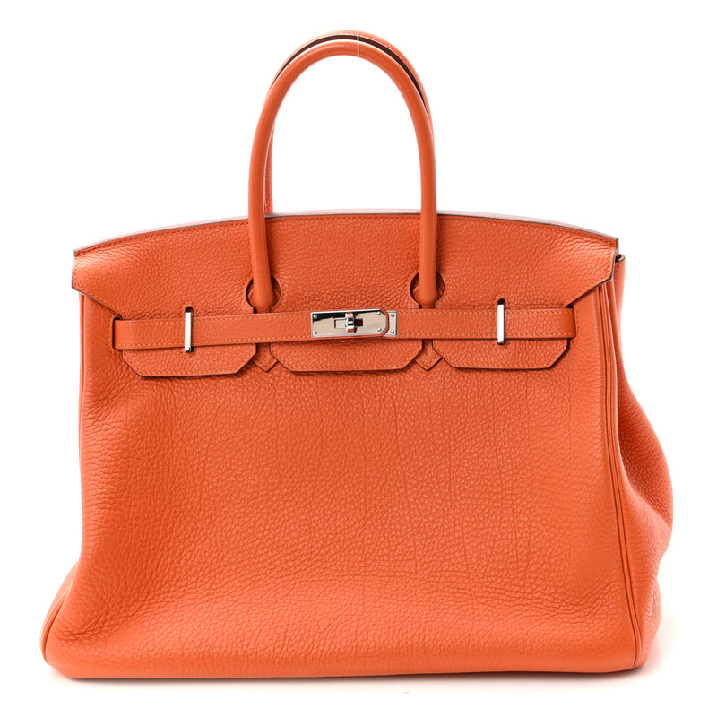 Hermès Hermes Togo BIRKIN 35 Orange