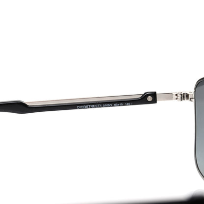 Christian Dior HOMME Metal Diorstreet1 Sunglasses Silver Black 6 of 7