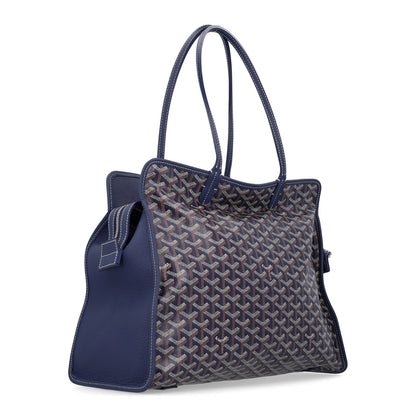 Goyard Goyardine Sac Hardy Pet Carrier PM Navy 7 of 12