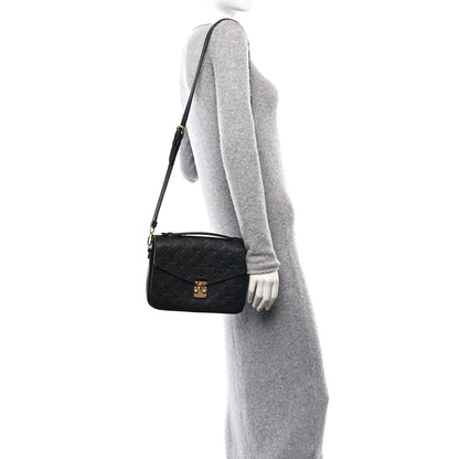 Louis Vuitton Empreinte Pochette Metis Black 2 of 13