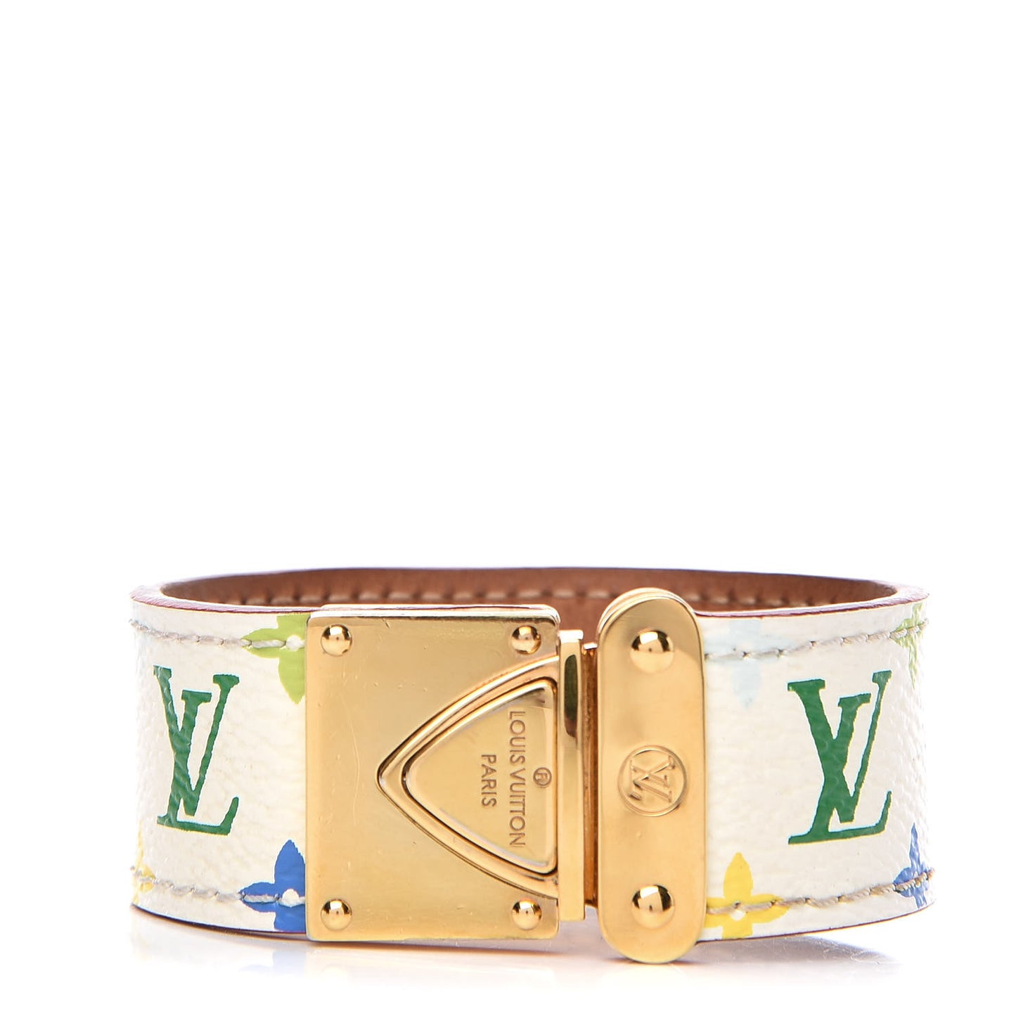 Monogram Multicolor Koala Bracelet S White