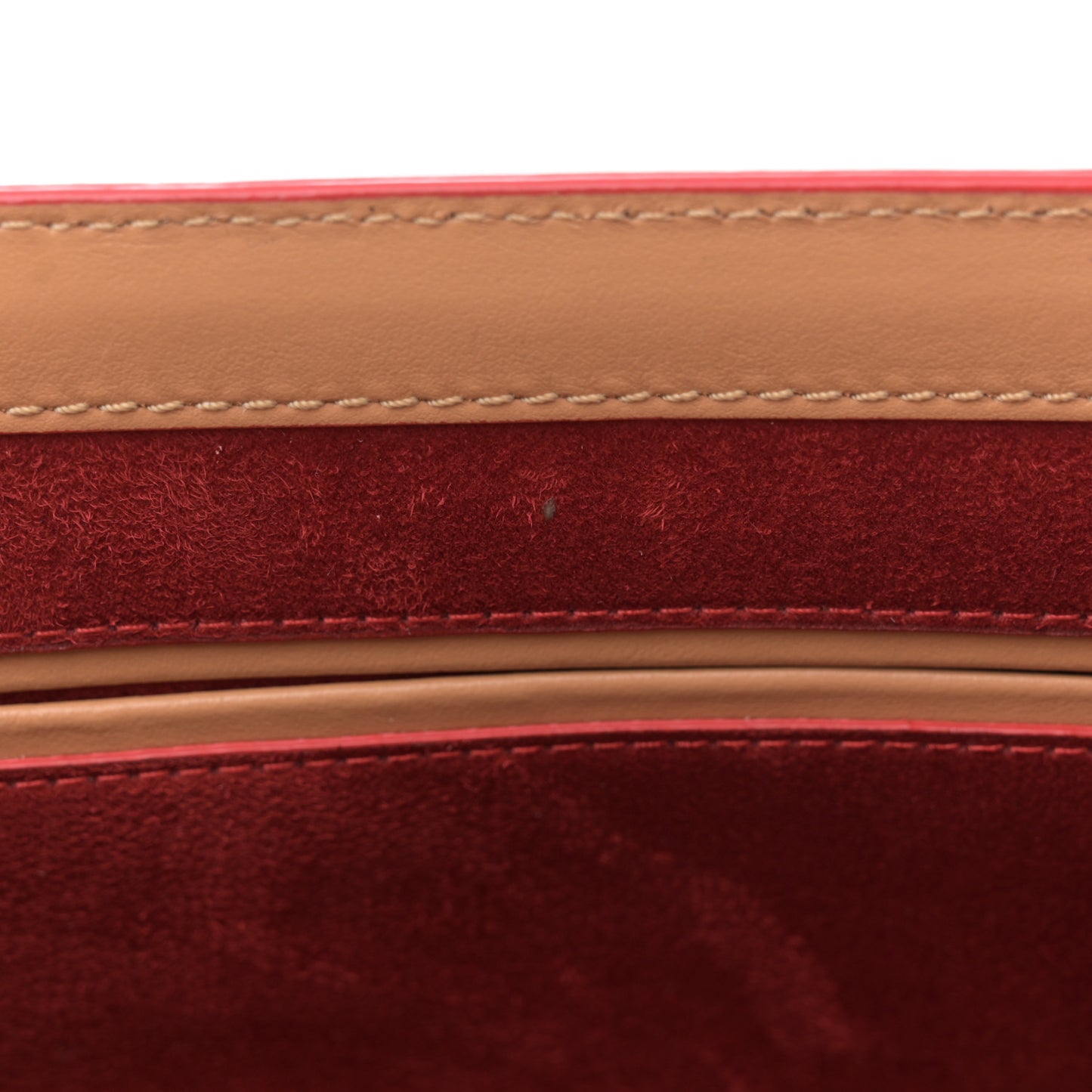 Calfskin Spikes Sweet Charity Shoulder Bag Biscuit