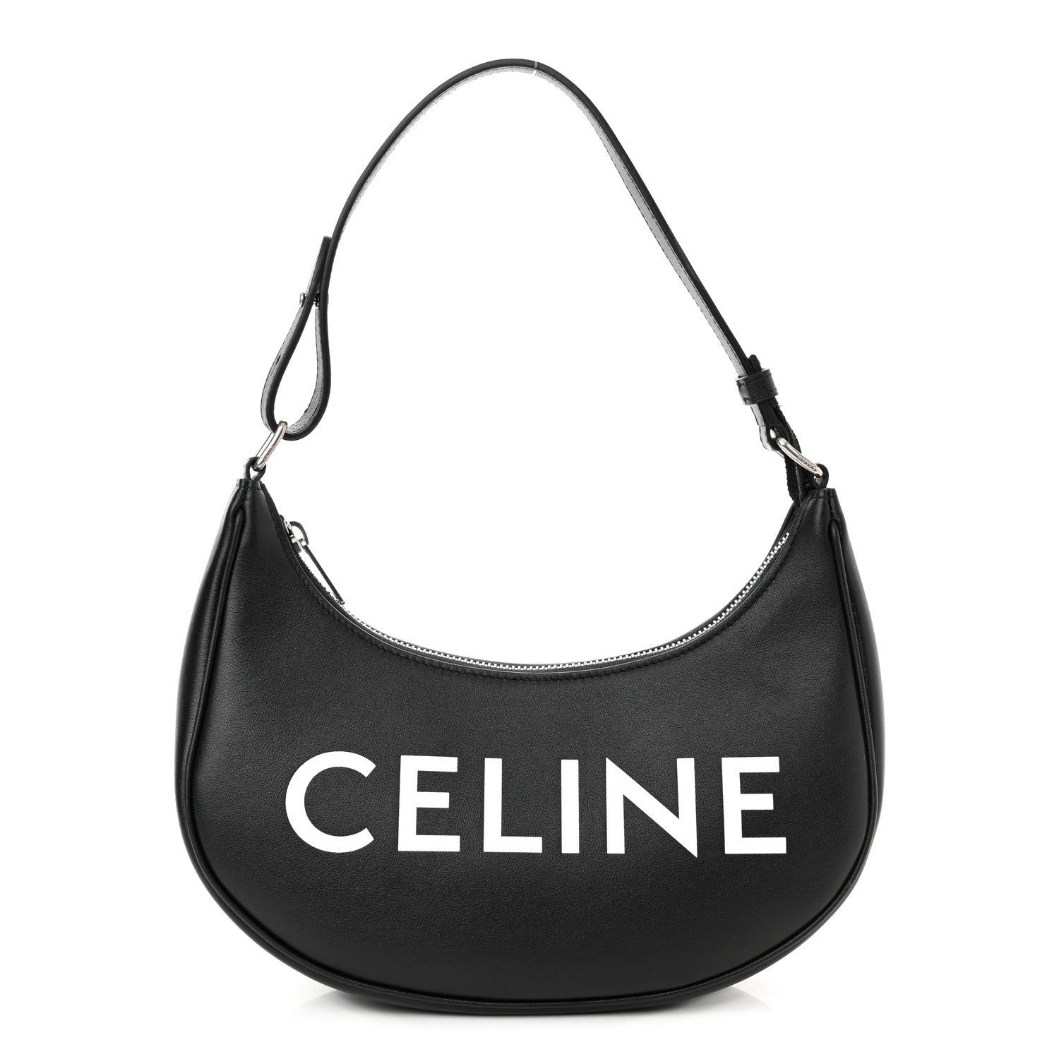 Celine Calfskin Ava Shoulder Bag Black 1 of 10
