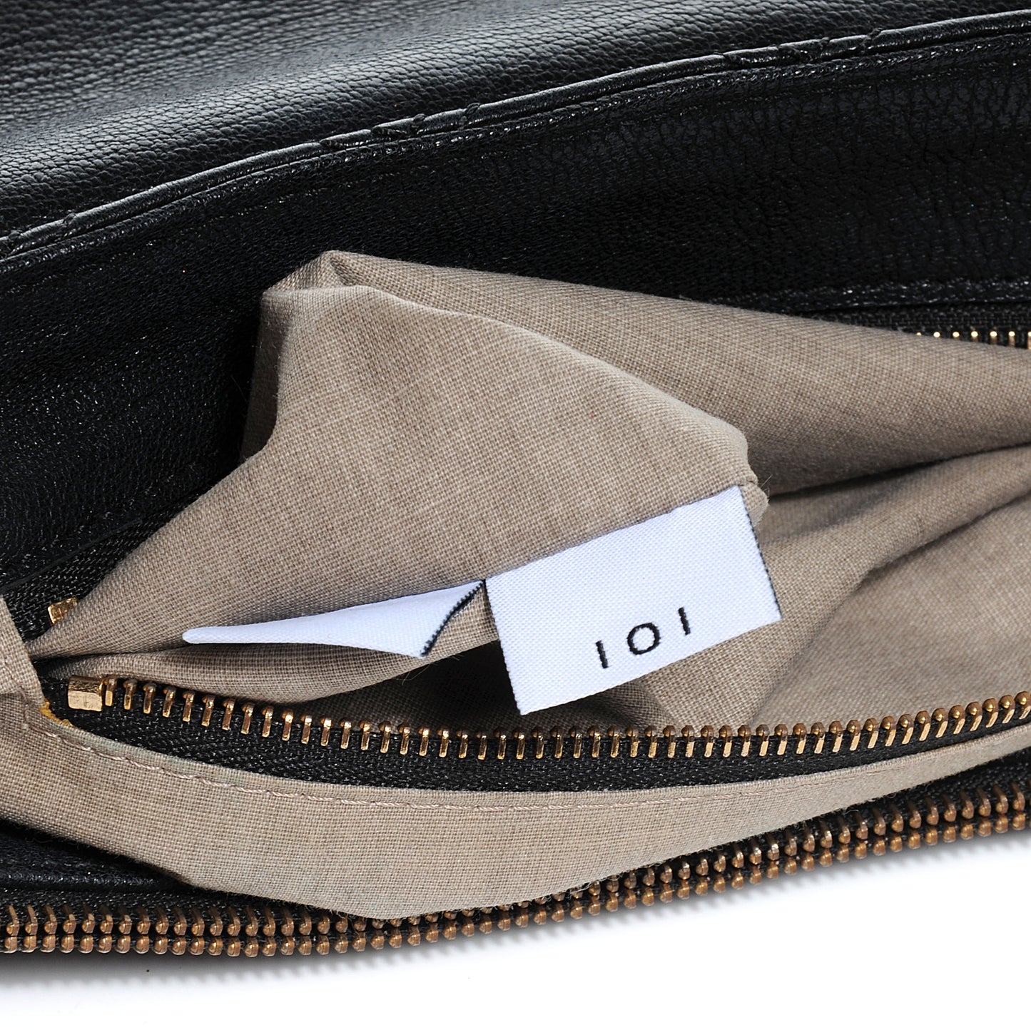 Leather Quilted The XL Single Flap Black