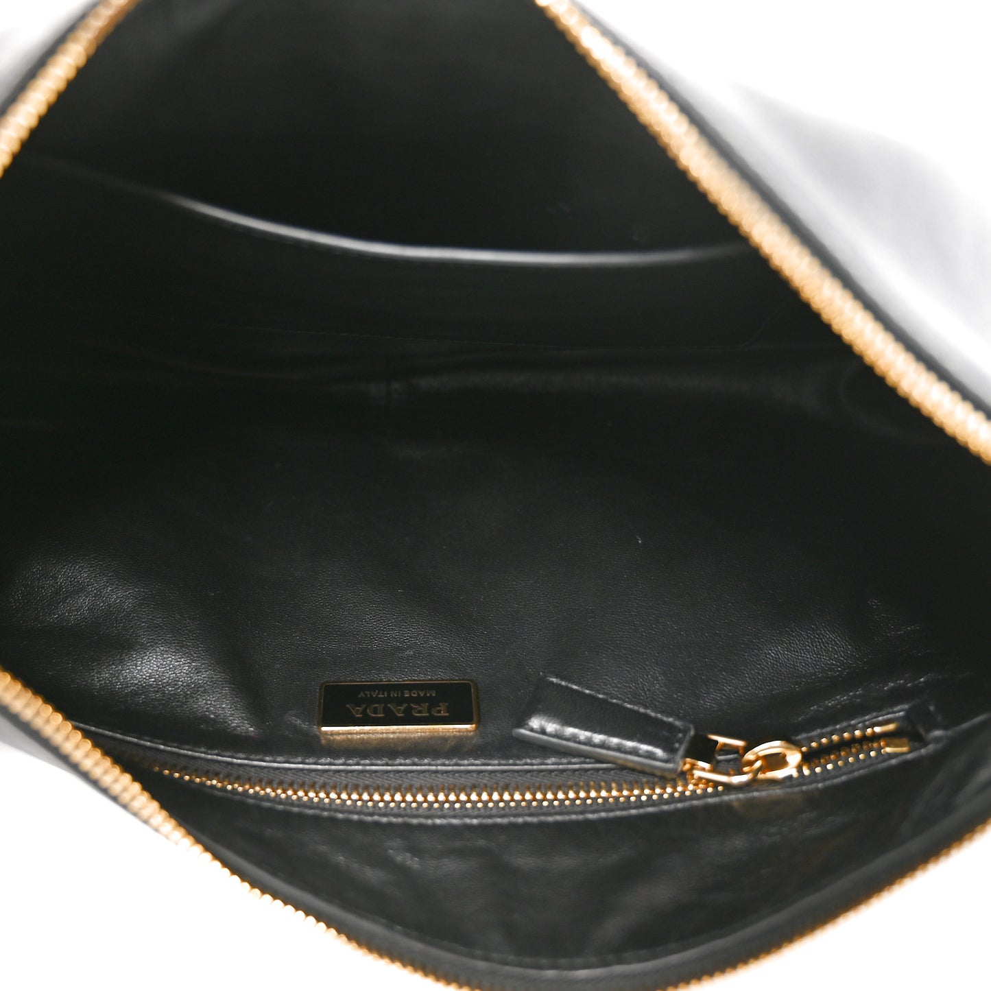 Soft Calfskin Large Aimee Shoulder Bag Black