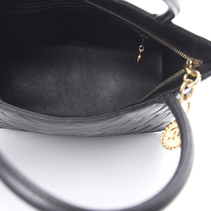 Chanel Caviar Quilted Medallion Tote Black 5 of 15