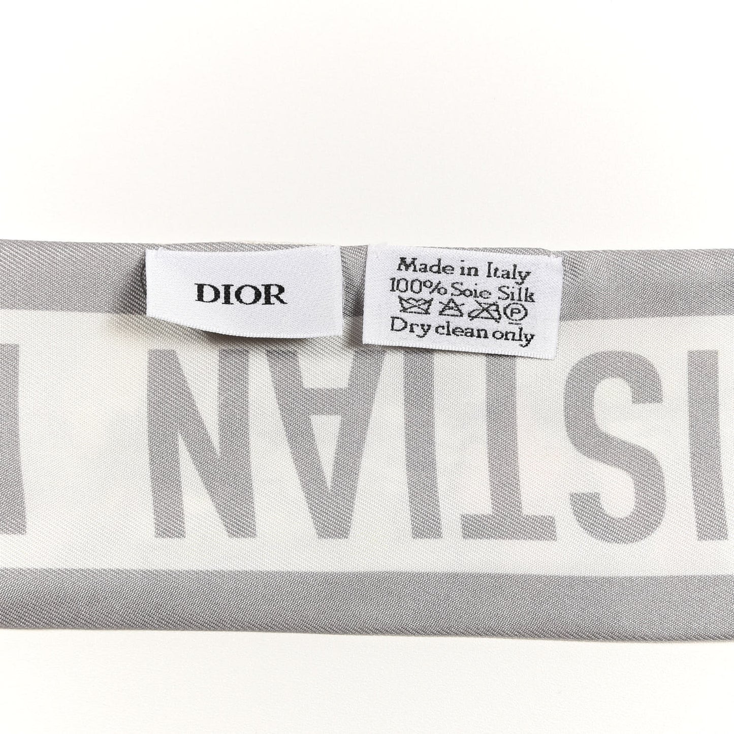 Silk Mille Fleurs Mitzah Scarf White