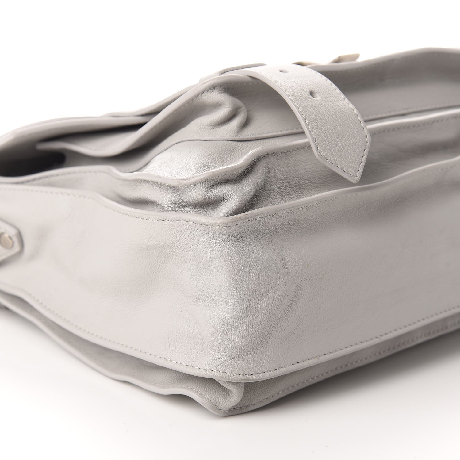 Proenza Schouler Lambskin Medium PS1 Satchel Pale Steel 6 of 11