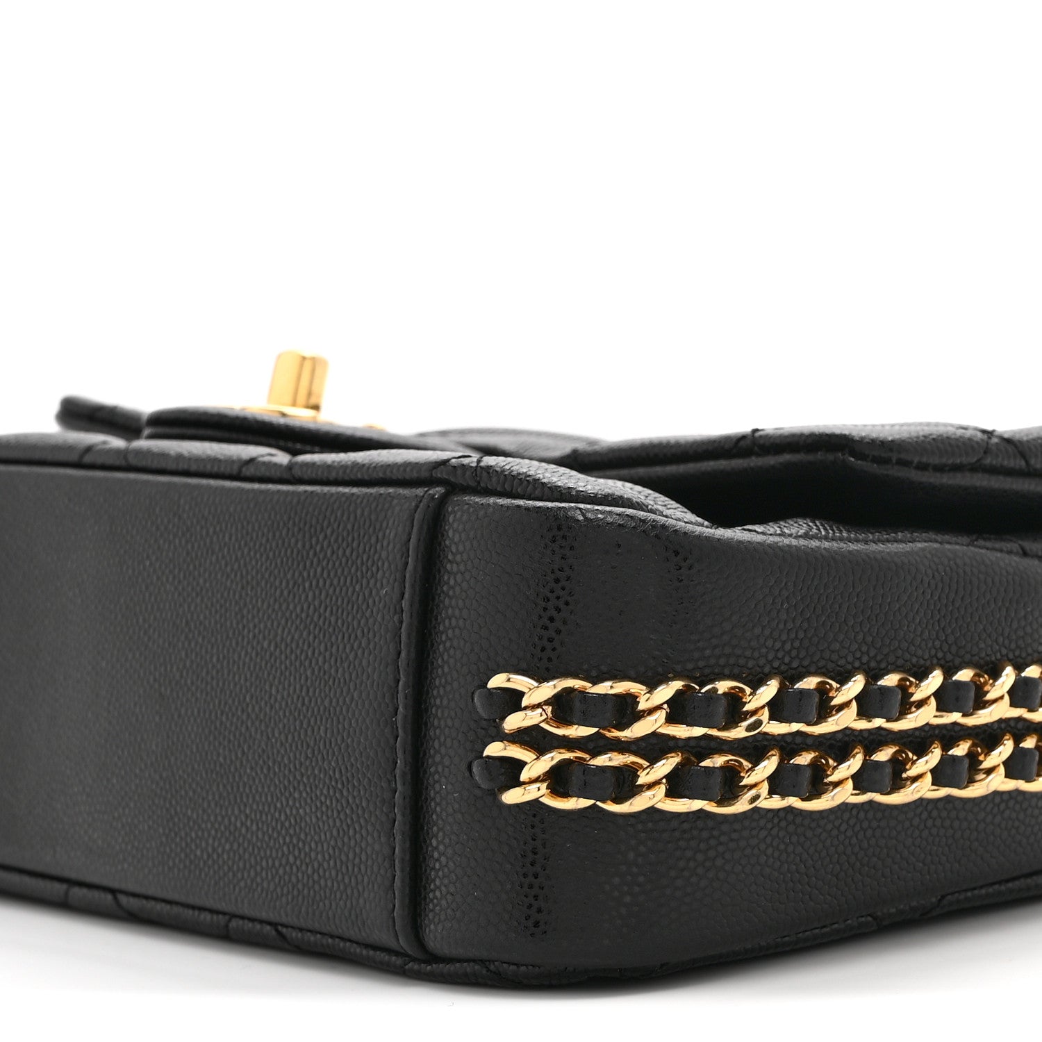 Chanel Caviar Quilted Mini CC You Flap Black 10 of 10