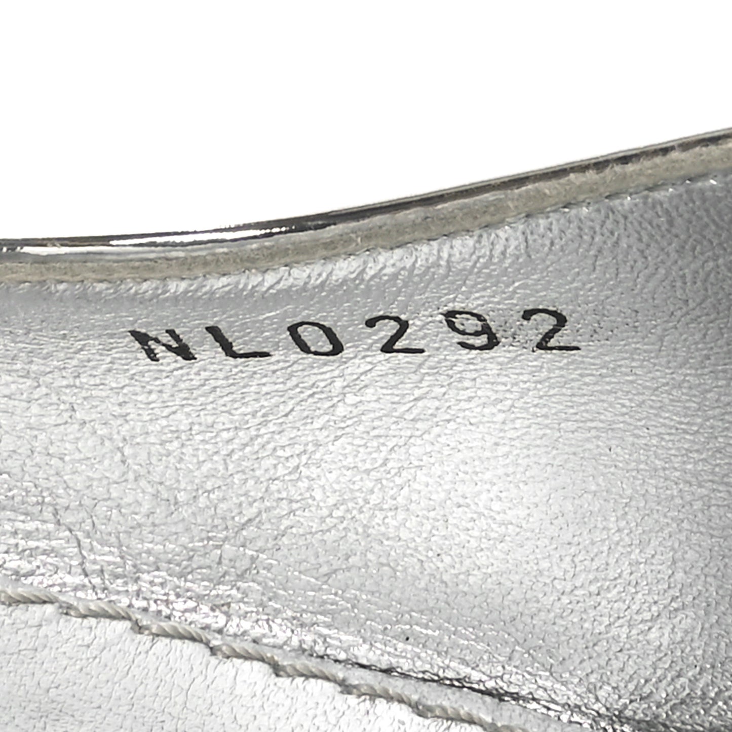 Calfskin Sparkle Slingback Pumps 41 Silver
