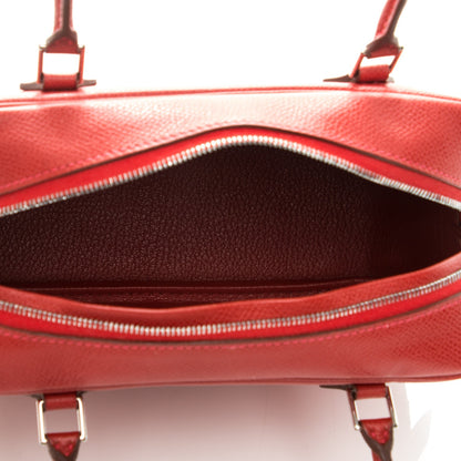 Hermes Epsom Plume 21 Rouge Casaque 5 of 7