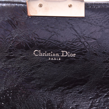 Christian Dior Metallic Calfskin Cannage Miss Dior Promenade Pouch Marine 6 of 10