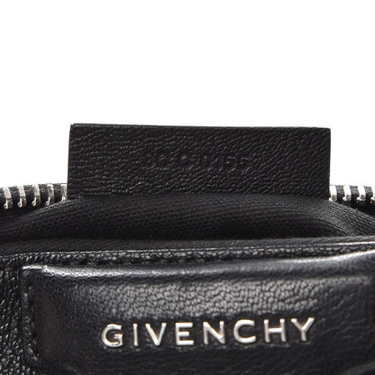 Givenchy Sugar Goatskin Small Antigona Beauty Wristlet Black 7 of 7