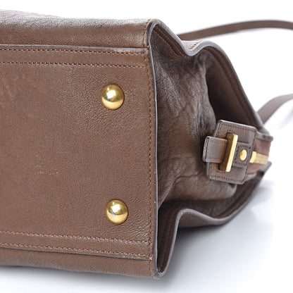 Saint Laurent Sheepskin Small Cabas ChYc Taupe 14 of 19