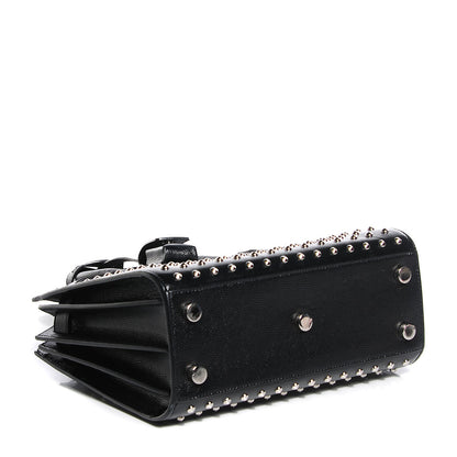 Saint Laurent Calfskin Studded Nano Sac De Jour Black 4 of 8