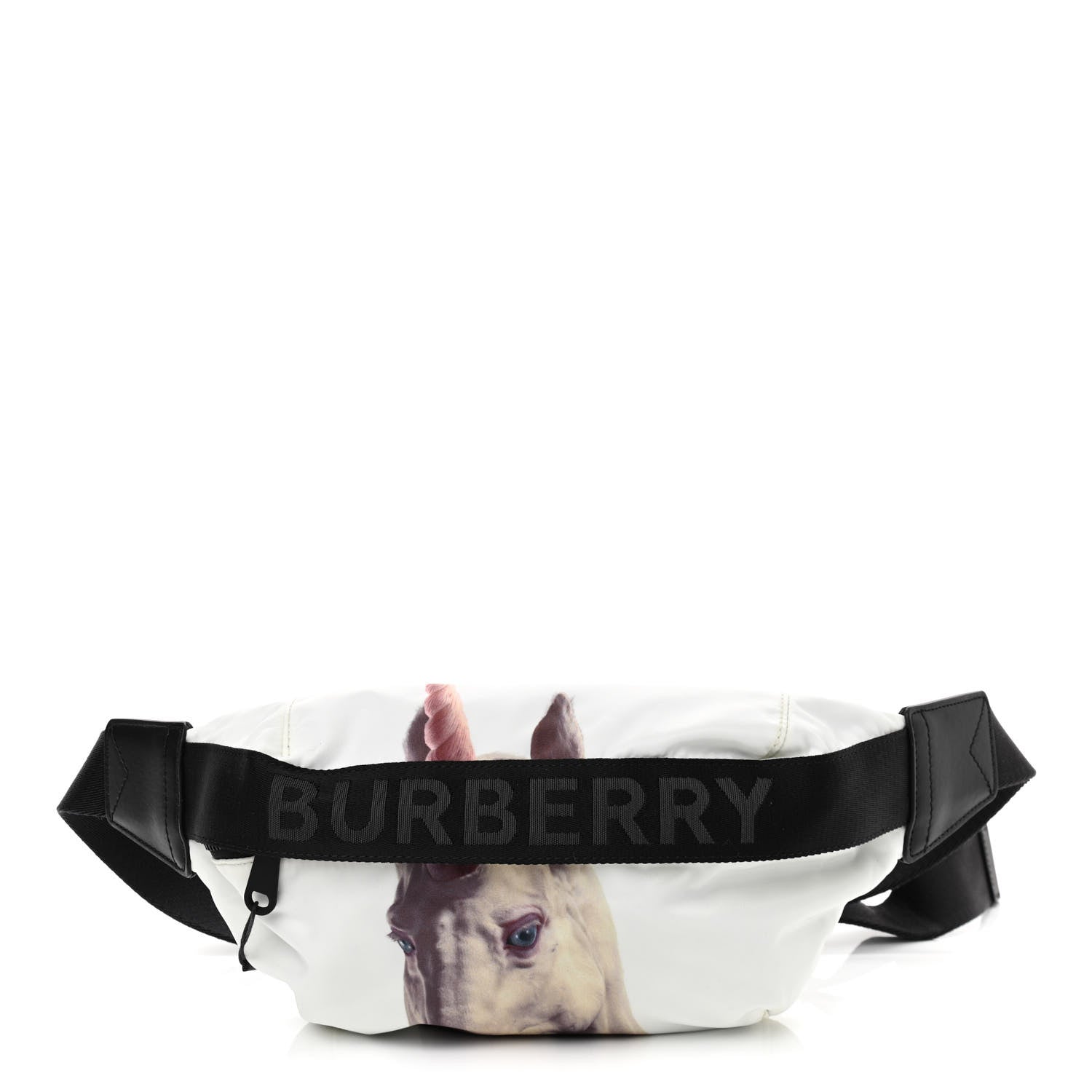 Burberry Medium Sonny Unicorn Belt Bag White 1 of 9