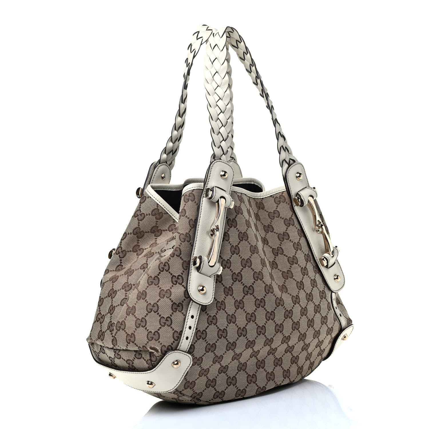 Gucci Monogram Pelham Shoulder Bag Off White 2 of 4