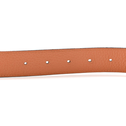 Louis Vuitton Taurillon Calfskin 30mm LV Initiales Reversible Belt 90 36 Black 3 of 9