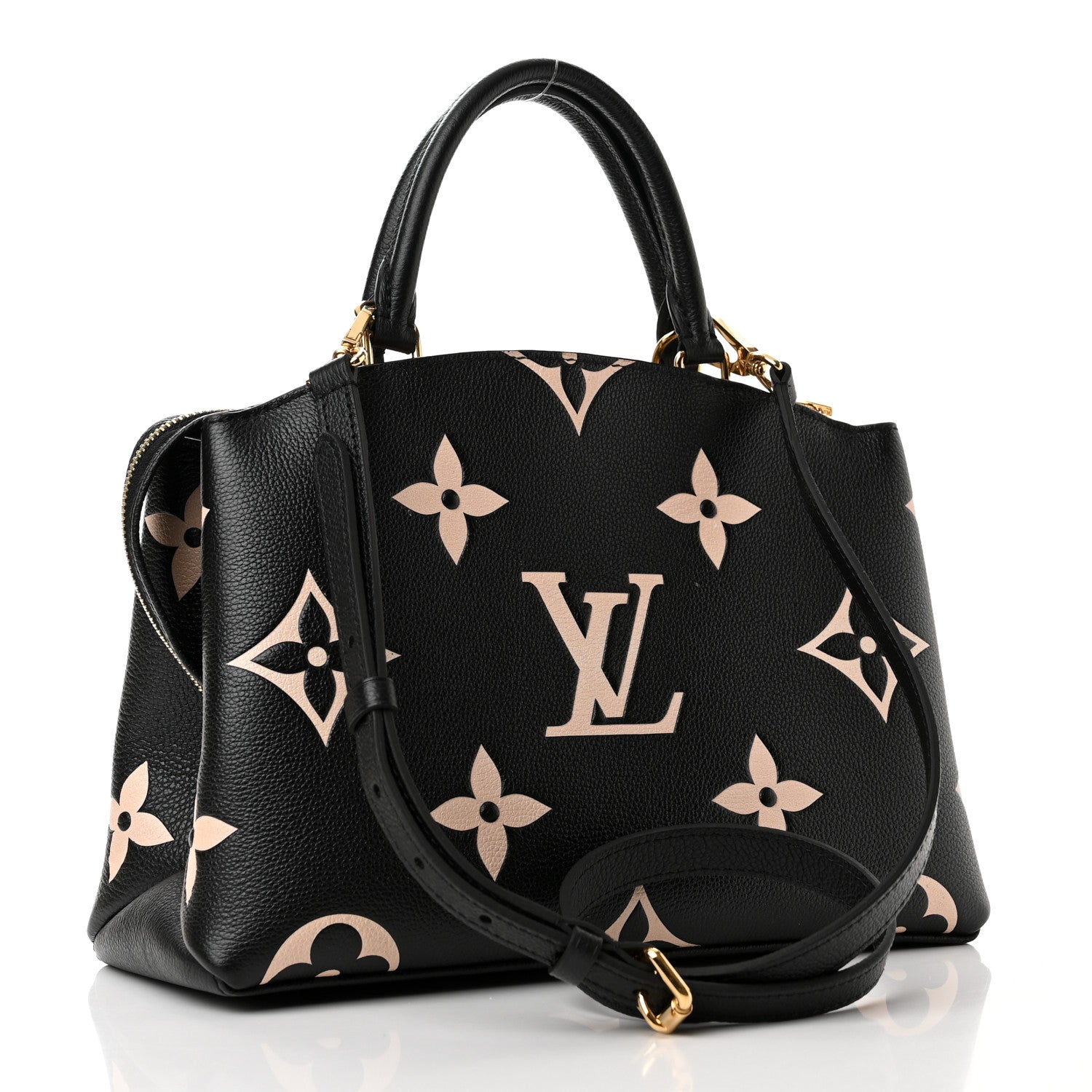 Louis Vuitton Empreinte Monogram Giant Grand Palais Black Beige 3 of 9