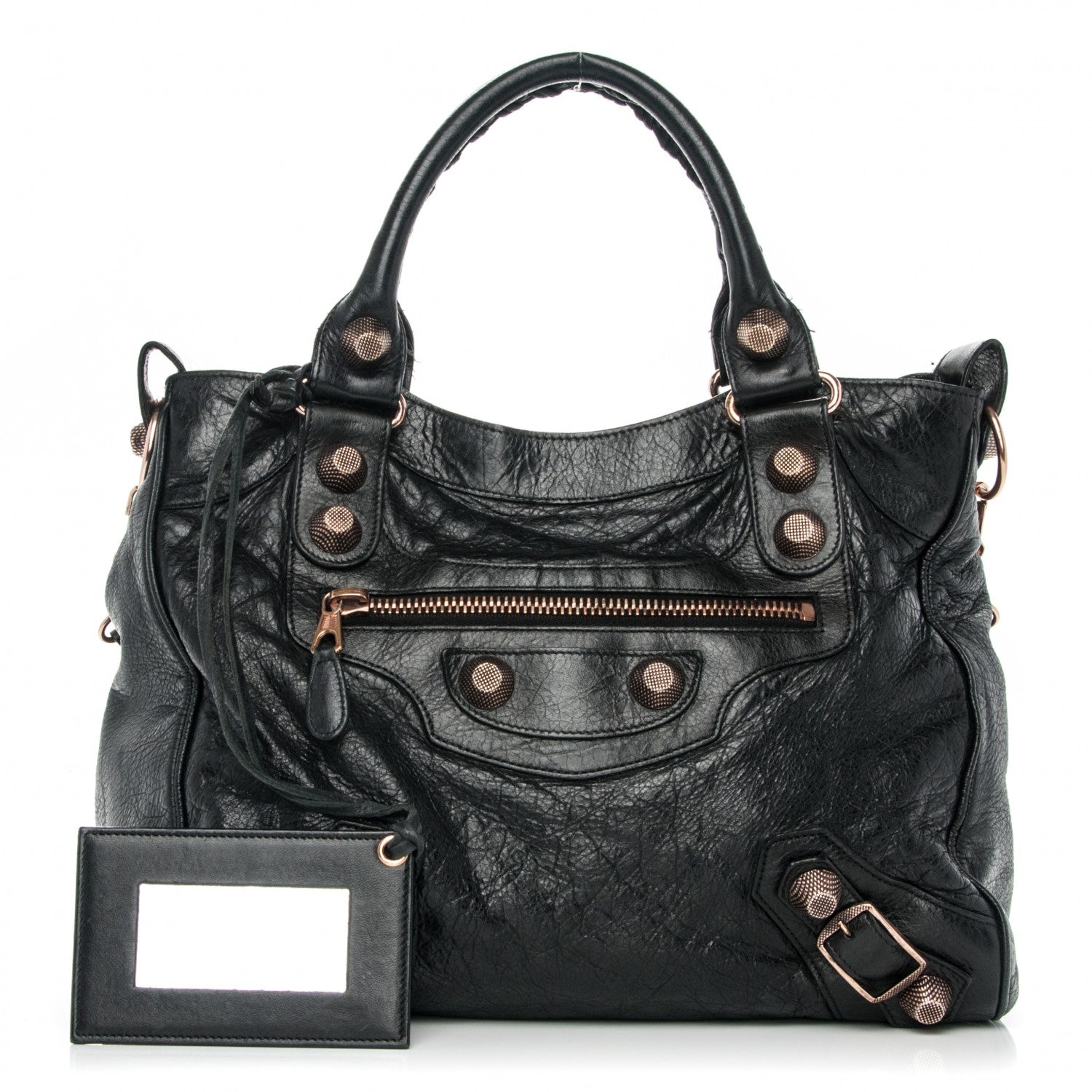 Balenciaga Agneau Giant 21 Rose Gold Hardware Velo Black 1 of 10