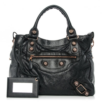 Balenciaga Agneau Giant 21 Rose Gold Hardware Velo Black 1 of 10