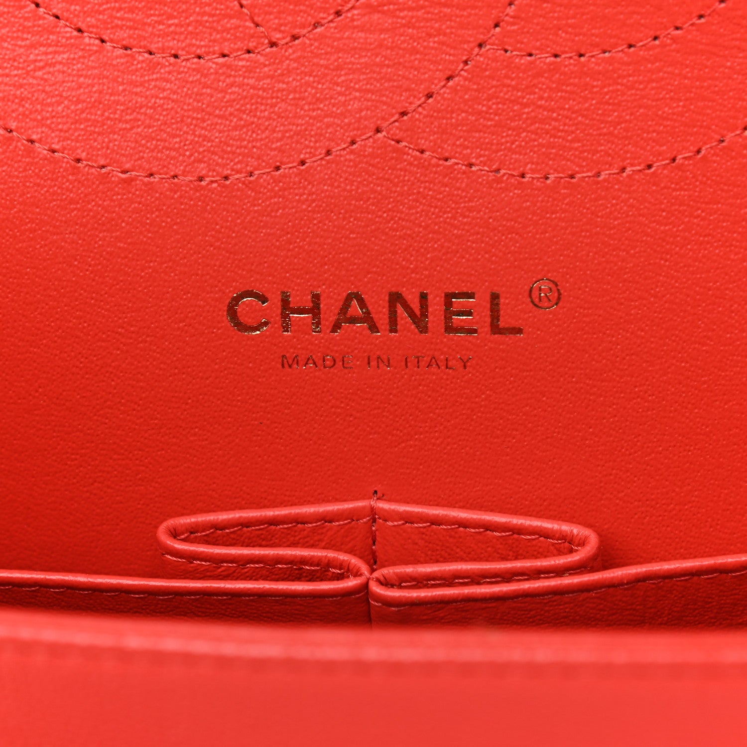 Chanel Caviar Quilted Jumbo Double Flap Red 6 of 12