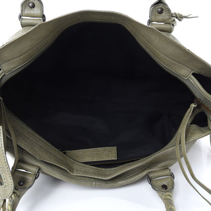 Balenciaga Agneau Classic Hardware Part Time Vert Militaire 5 of 10