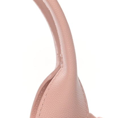 Chanel Caviar Small Studded Deauville Tote Light Pink 14 of 15