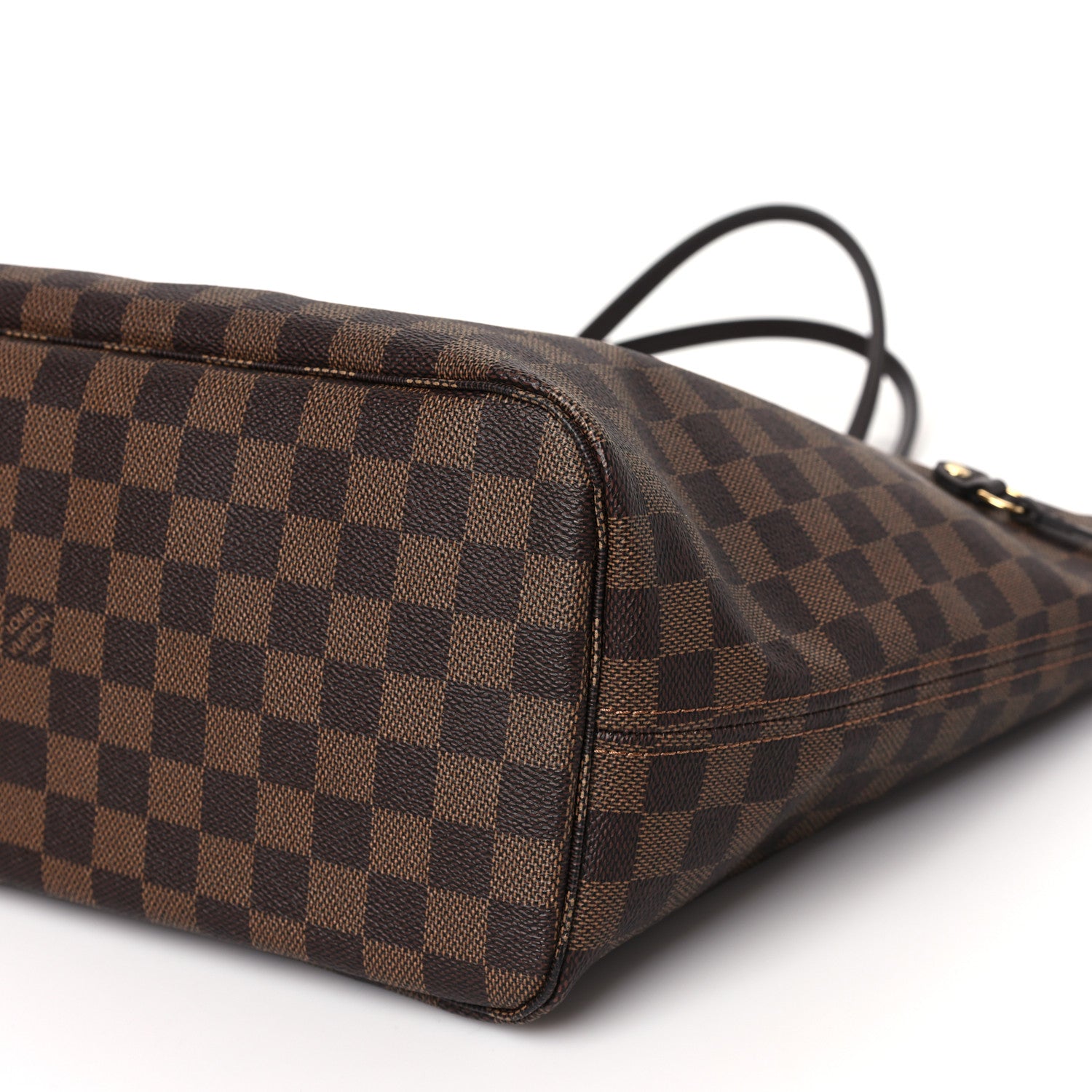 Louis Vuitton Damier Ebene Neo Neverfull MM Rose Ballerine 8 of 8