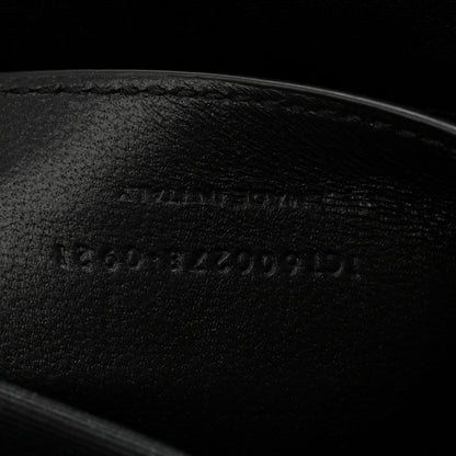 Saint Laurent Sheepskin Matelasse Chevron Monogram Large College Satchel Black 7 of 10